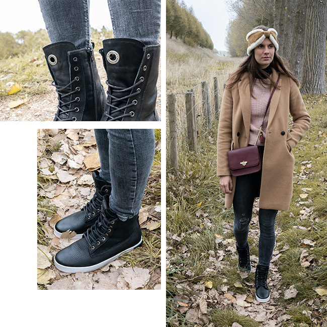 Veterboots met vachtvoering